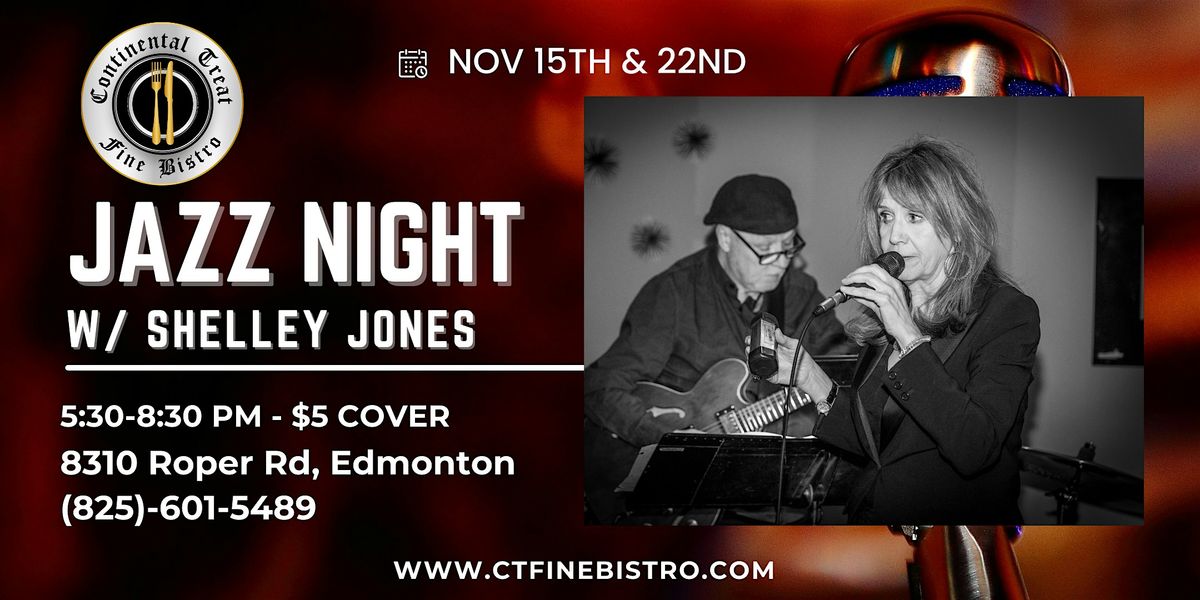 Live Music w\/ Shelley Jones @ The Continental Treat!