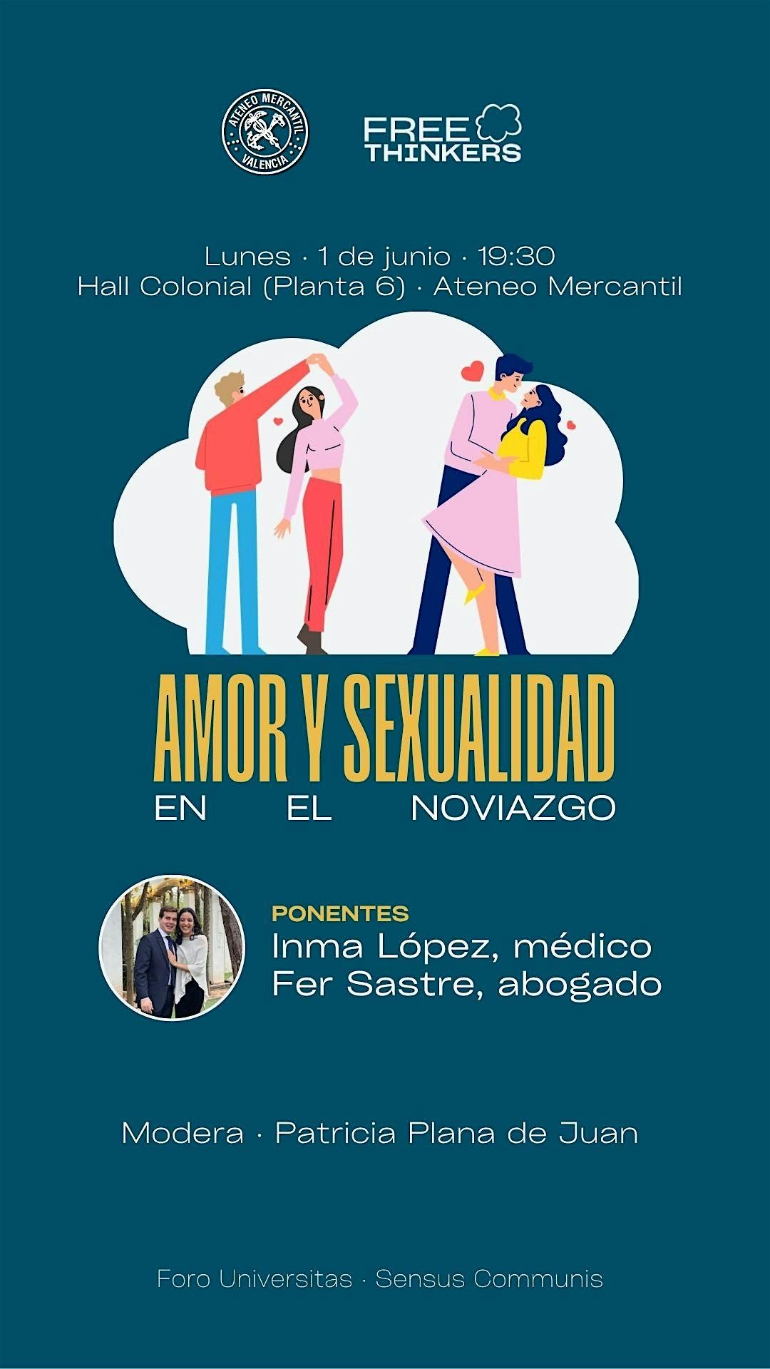 Charla de FreeThinkers con Inma L\u00f3pez (M\u00e9dico) y Fer Sastre (Abogado)