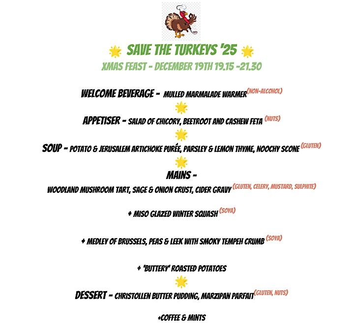 Save The Turkeys '25