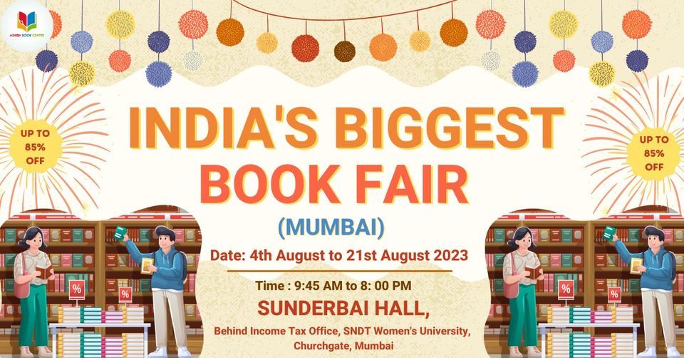 India's Largest Bookfair in Mumbai