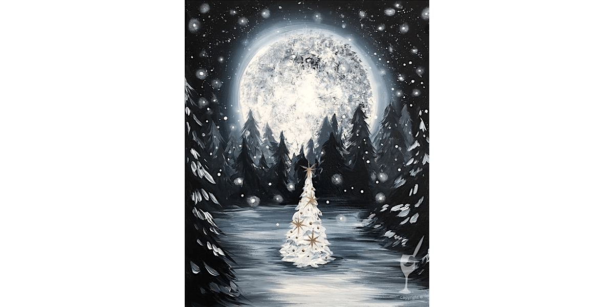 Magical Christmas Wilderness - Paint and Sip in San Antonio | Classpop!\u2122