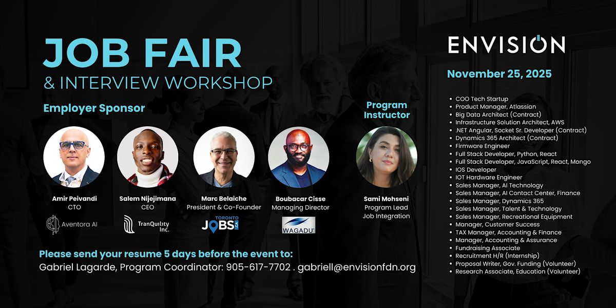 Job Fair & Interview Workshop