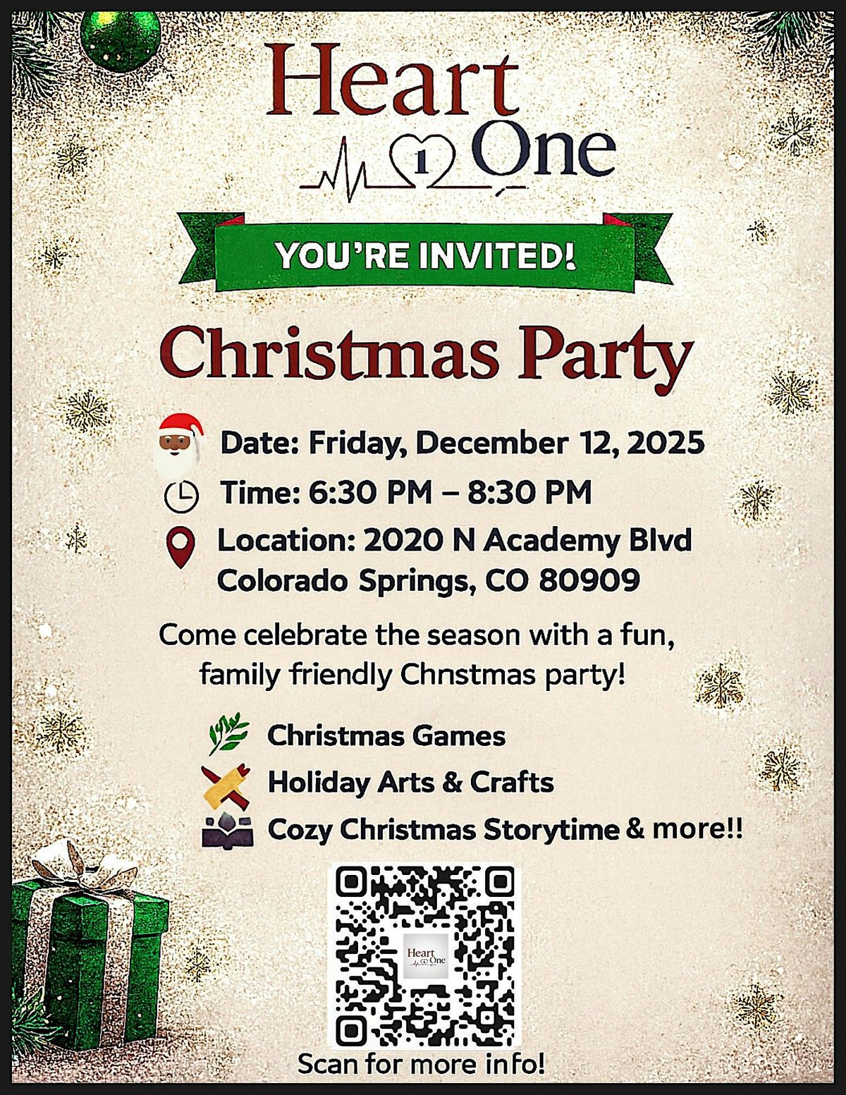 Christmas Party with HeartOne