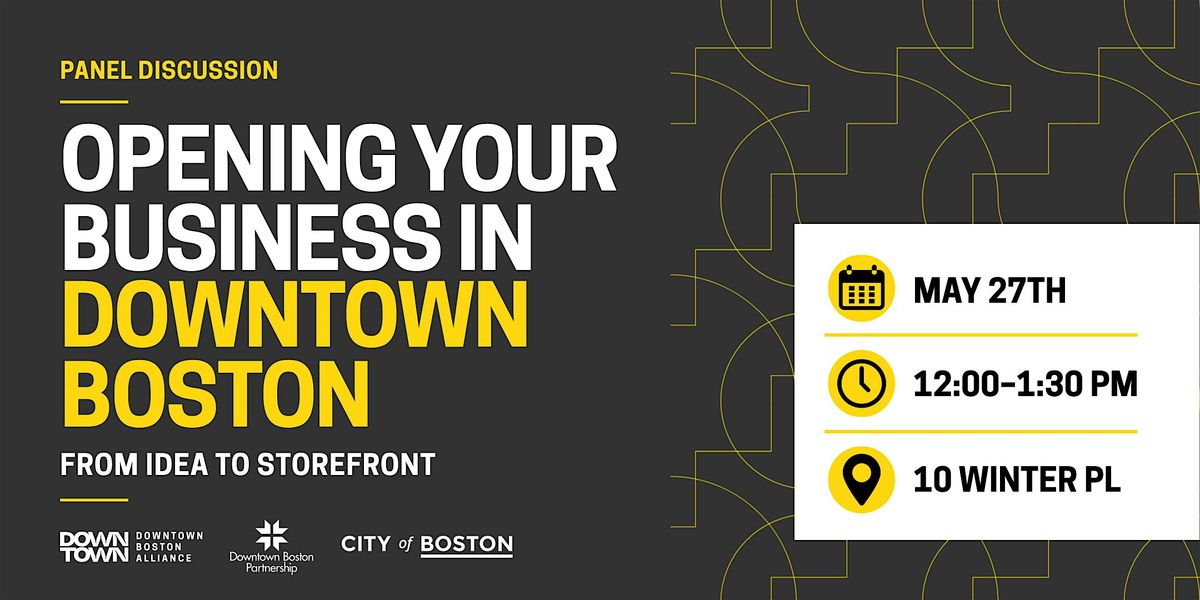 Opening Your Business in Downtown Boston