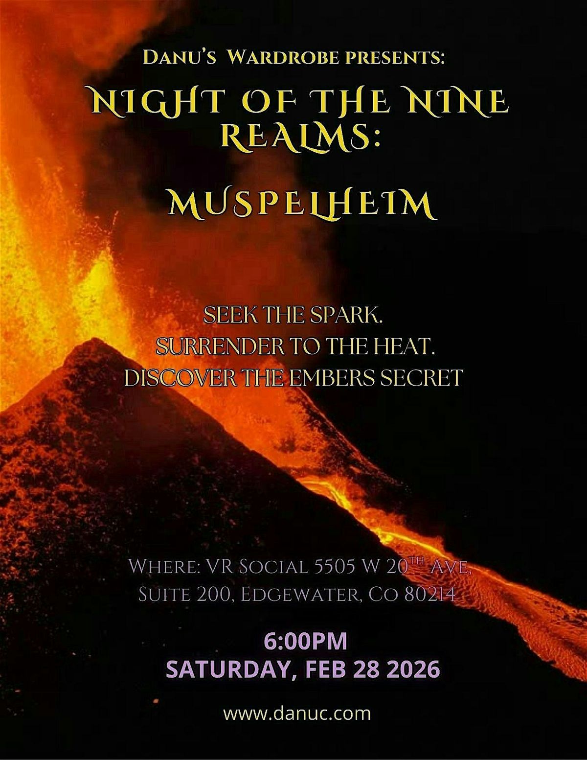 Embers of Muspelheim: A Nine Realms Fantasy Event