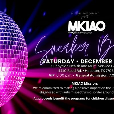 MKIAO Sneaker Ball for Autism Awareness