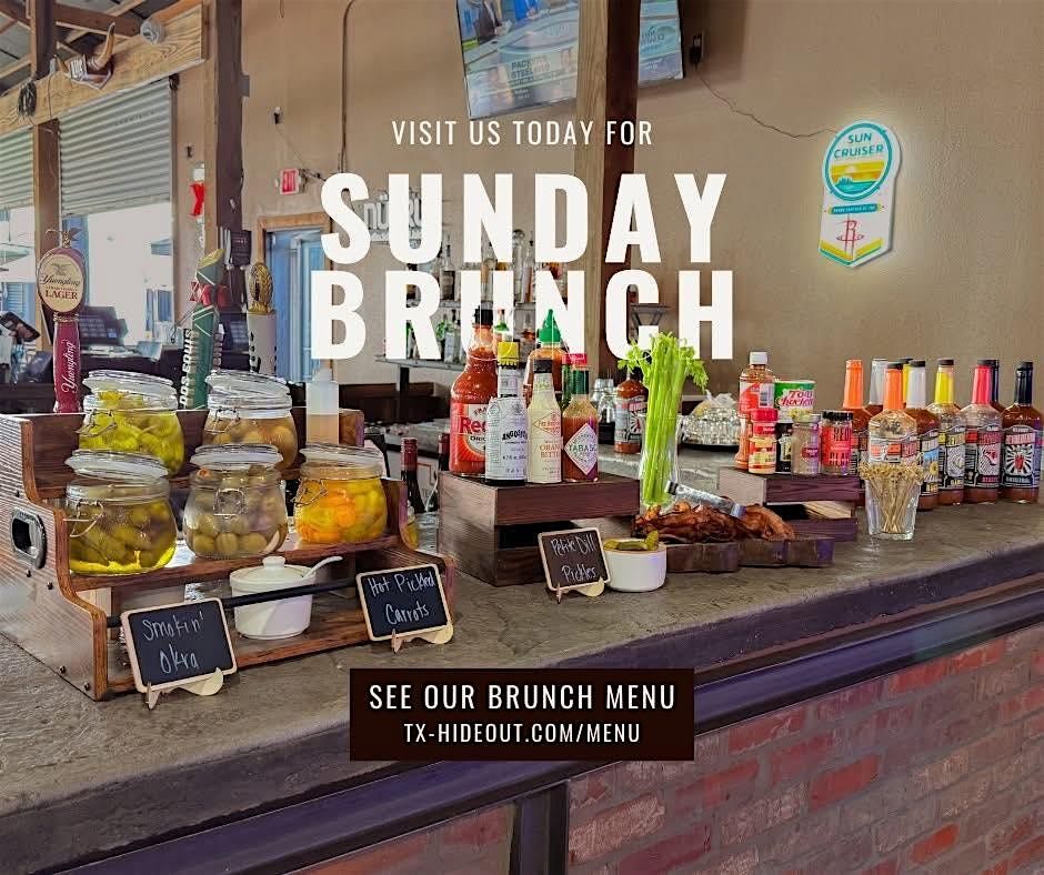 Sunday Funday Brunch at Texas Hideout