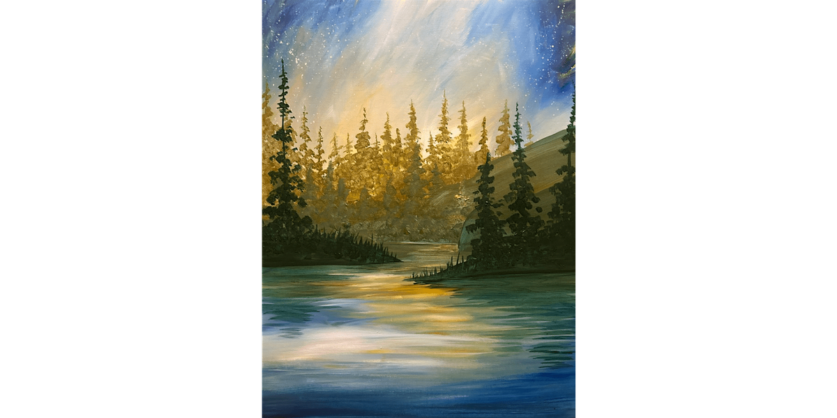 Golden Hour Reflections - Paint and Sip in Tyler | Classpop!\u2122
