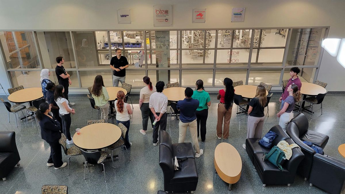 Facility Tour at the Biomanufacturing Training and Education Center (BTEC)
