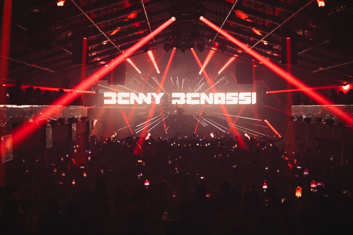 Benny Benassi at Big Night Live