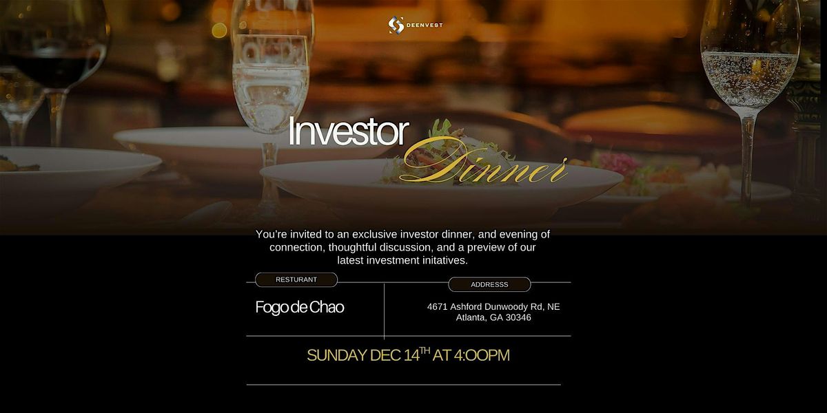 Investor Dinner