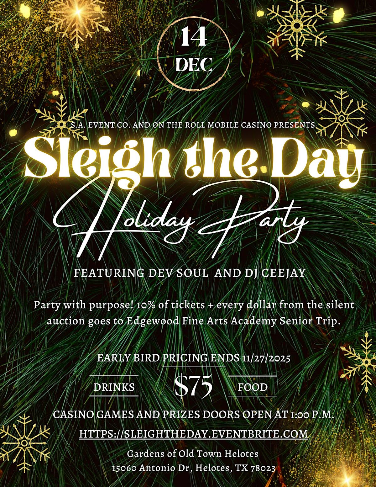 Sleigh the Day Holiday Party