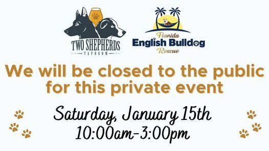 Florida English Bulldog Rescue Private Event (Closed to Public)