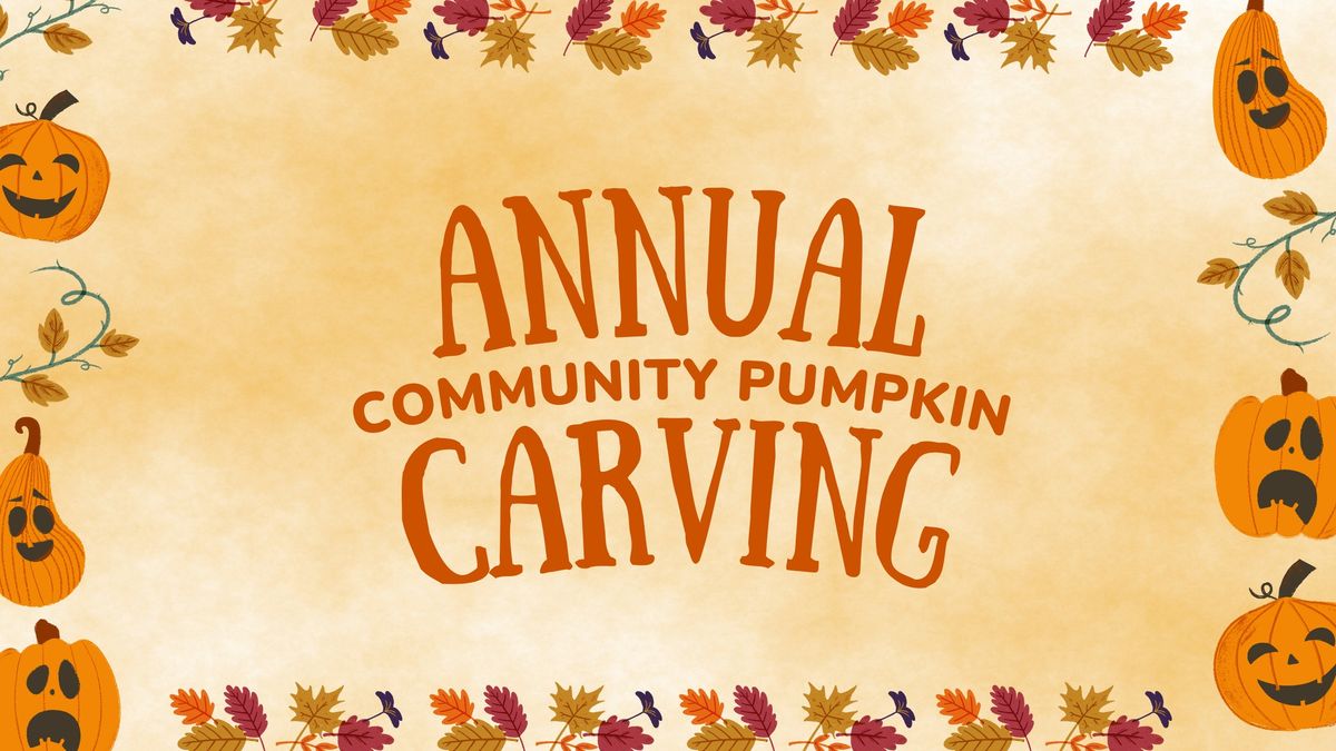 Annual Community Pumpkin Carving 2701 Heyward St, Columbia, SC