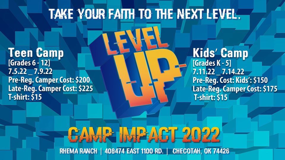 Camp Impact 2022: YOUTH CAMP