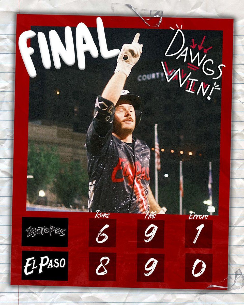 Albuquerque Isotopes at El Paso Chihuahuas at Southwest University Park