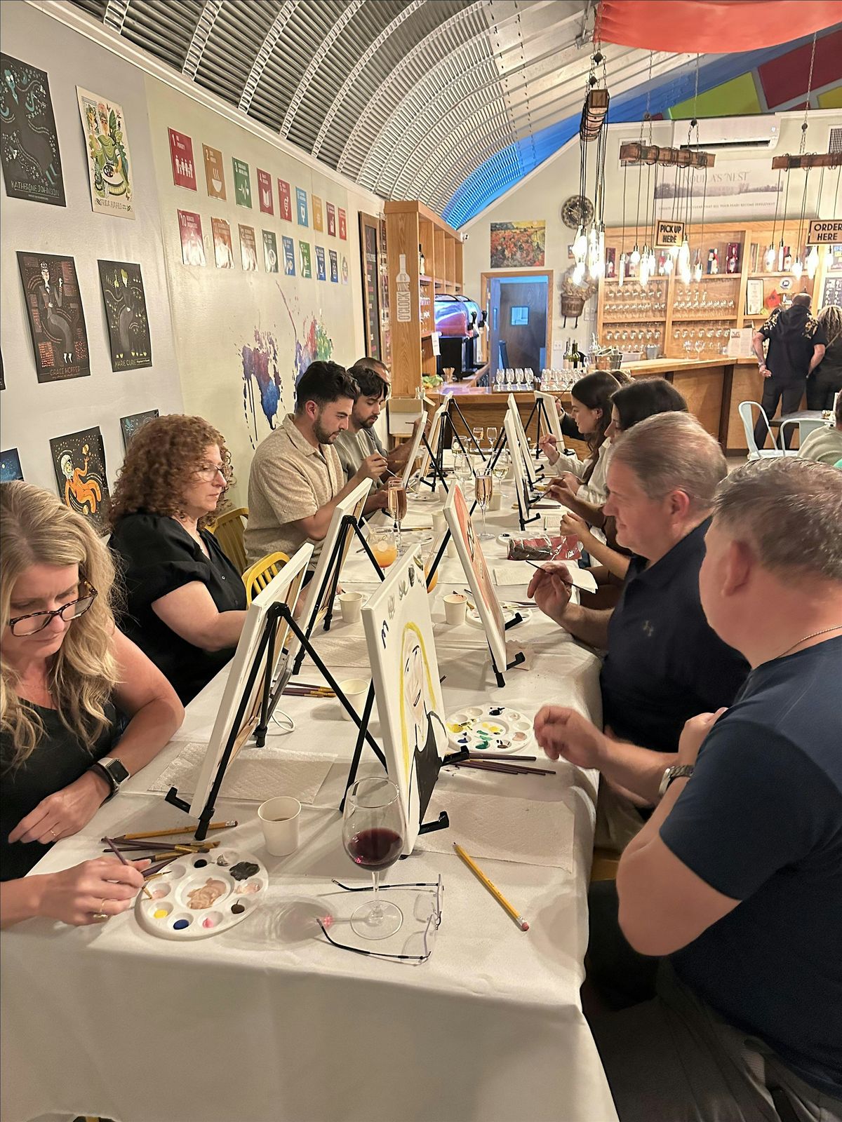 Paint Your Partner - Aquila\u2019s Nest Vineyards (HOLIDAY EDITION)