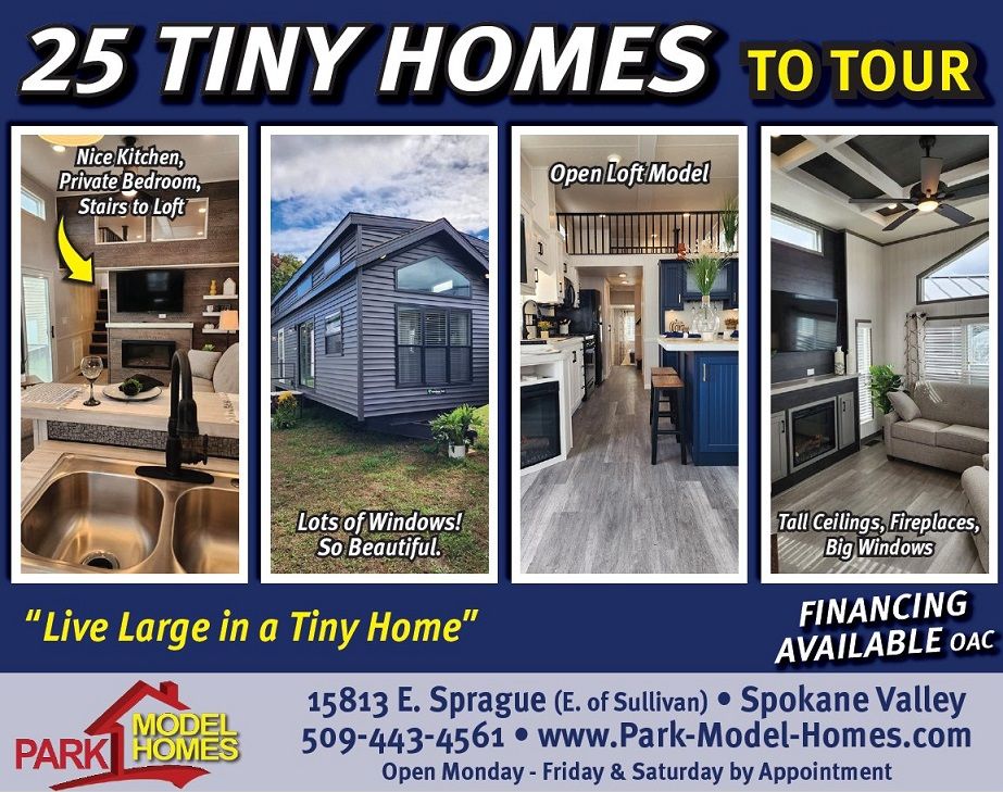 BIG TINY HOME TOUR! OVER 25 UNITS! 15813 E Sprague Ave, Spokane