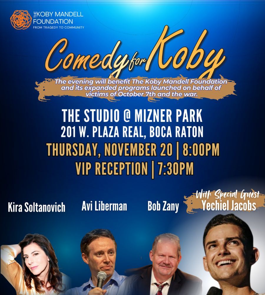 Comedy For Koby: Kira Soltanovich