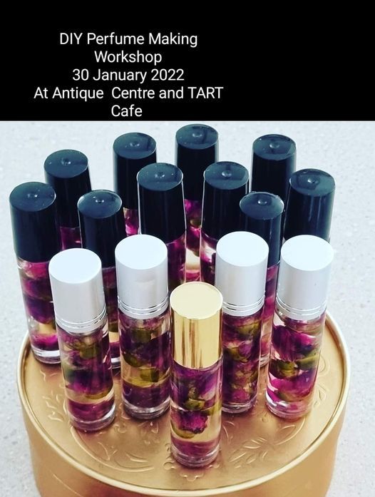 Perfume Making Camp Hill Antique Centre & TART Cafe