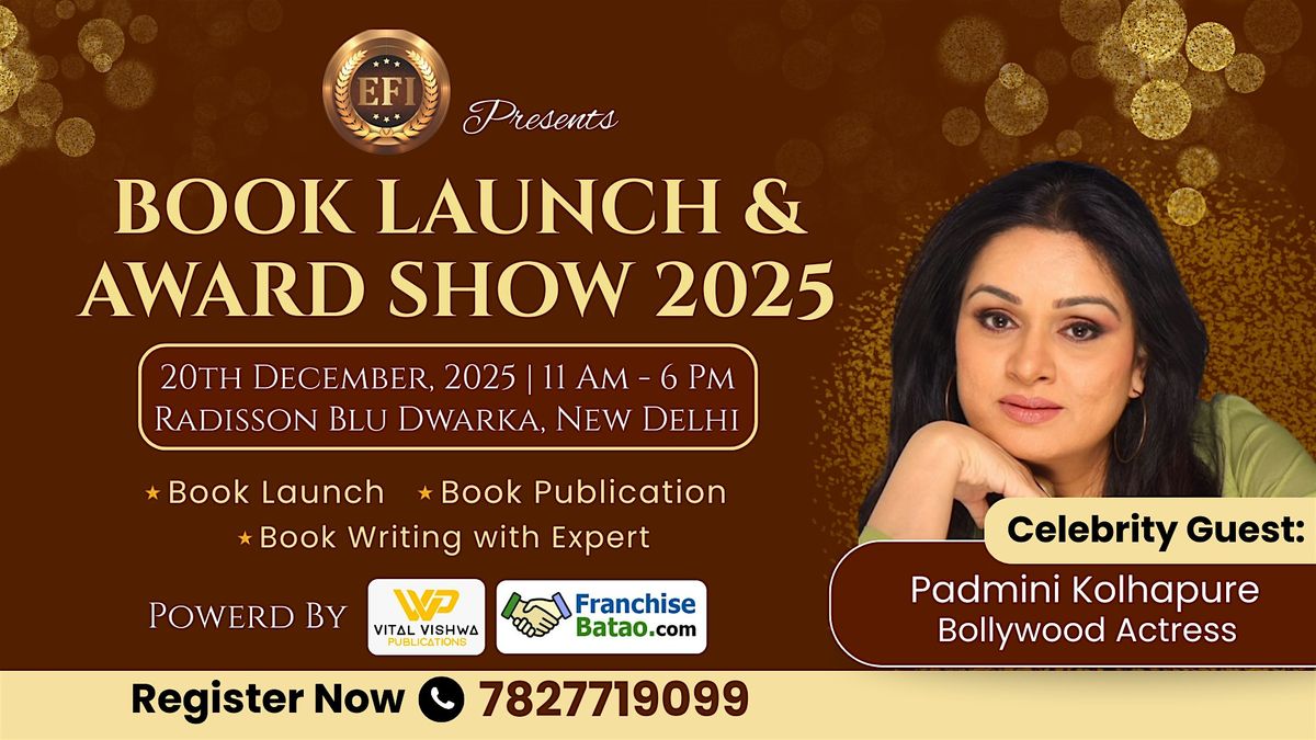Book Launch & Award Show 2025