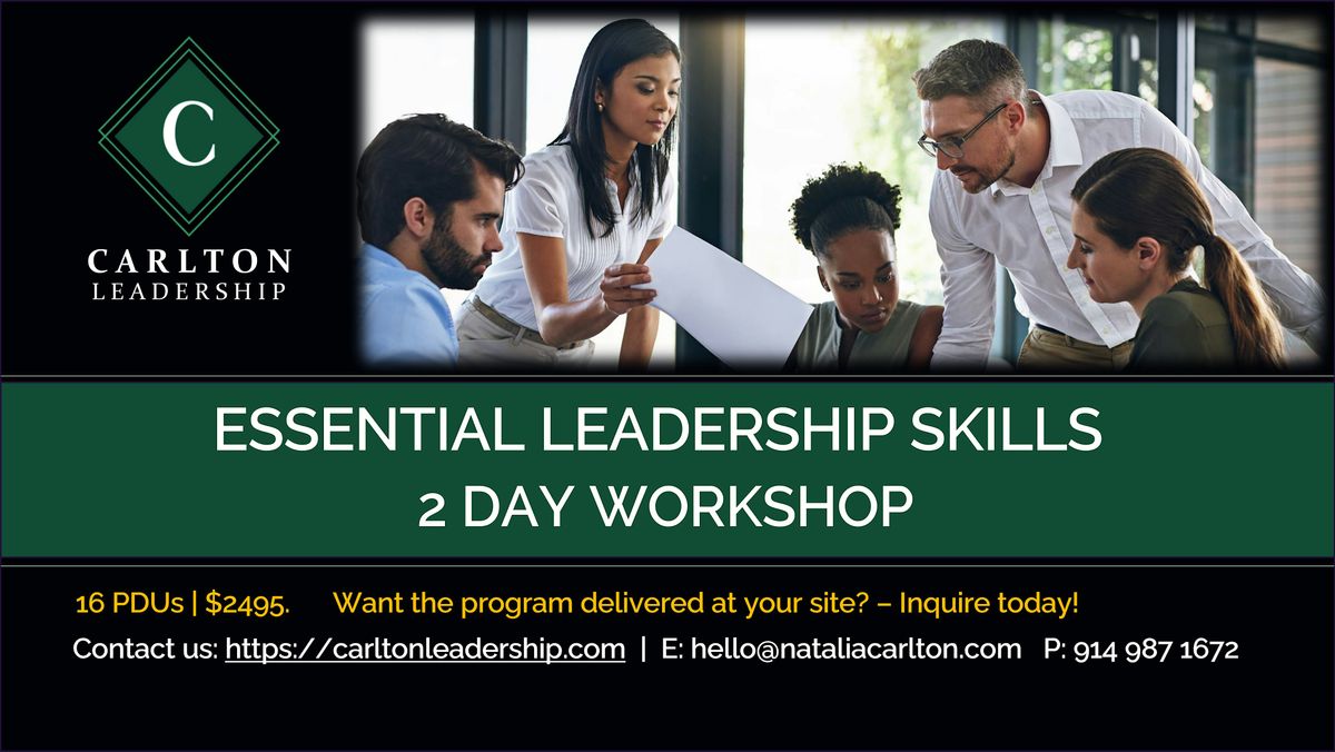 Master Essential Leadership Strategies | May 28 - 29