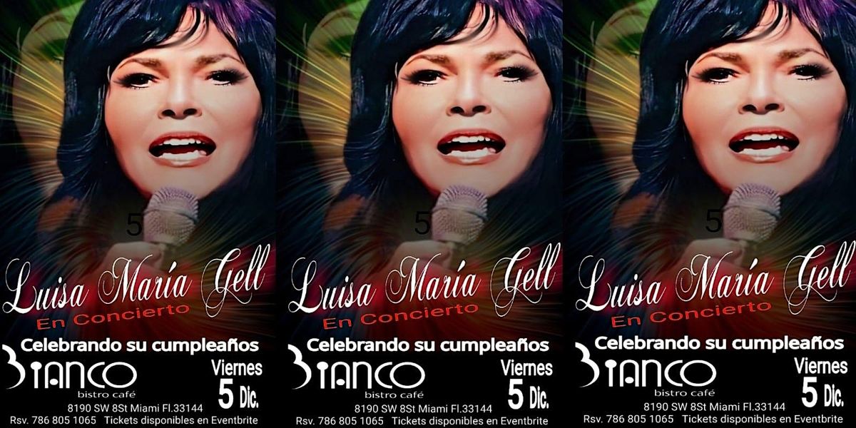 Luisa Maria  G\u00fcell en Concierto