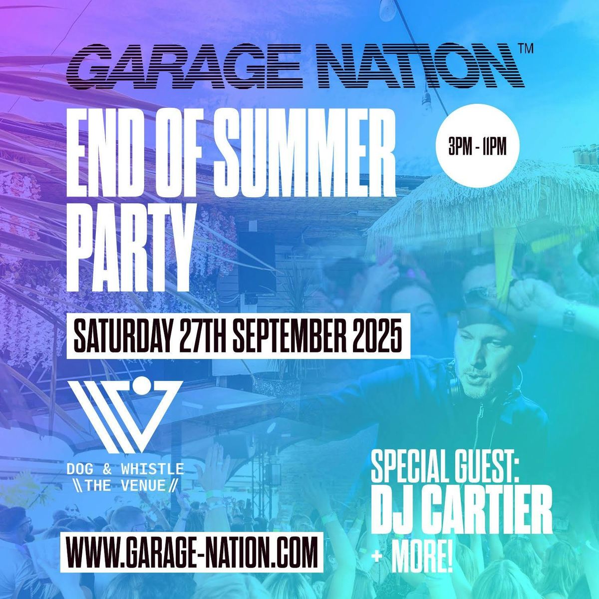 Garage Nation End Of Summer Day Party