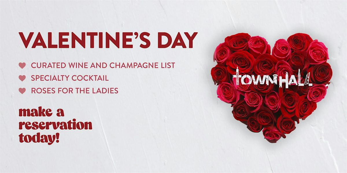 Valentines Day 2026 at Townhall! at TownHall, Cleveland on 13th ...