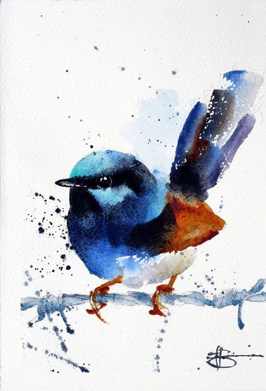 Wateercolour Birds