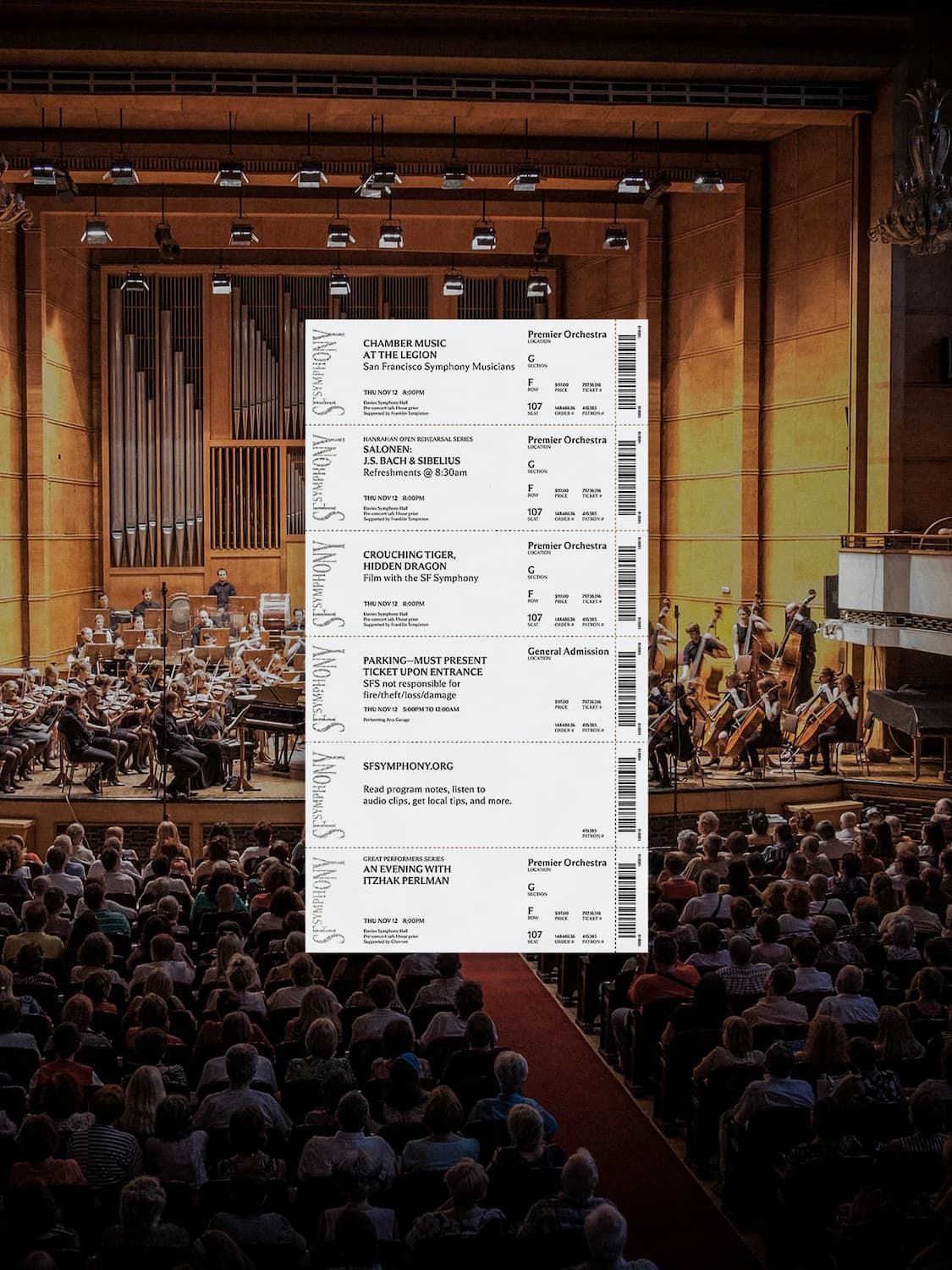 San Francisco Symphony - Crouching Tiger Hidden Dragon at Davies Symphony Hall