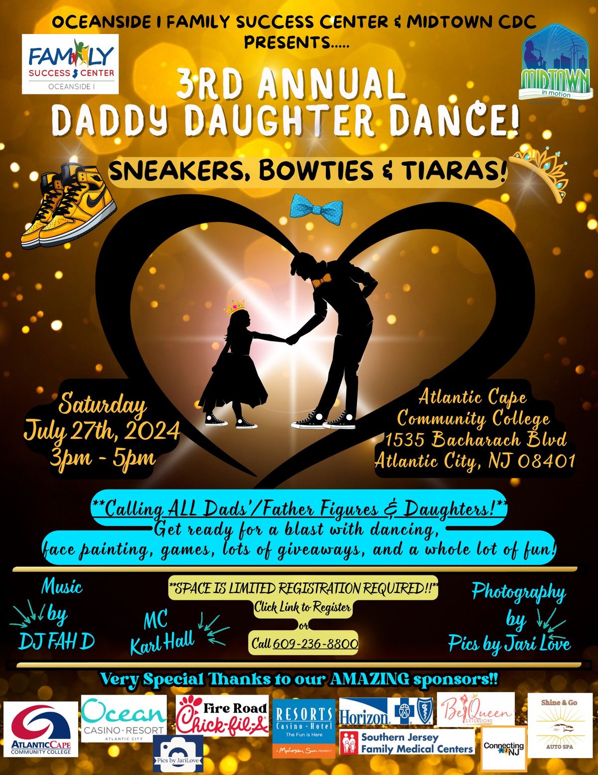 Daddy Daughter Dance!! Atlantic Cape Community College, Atlantic City