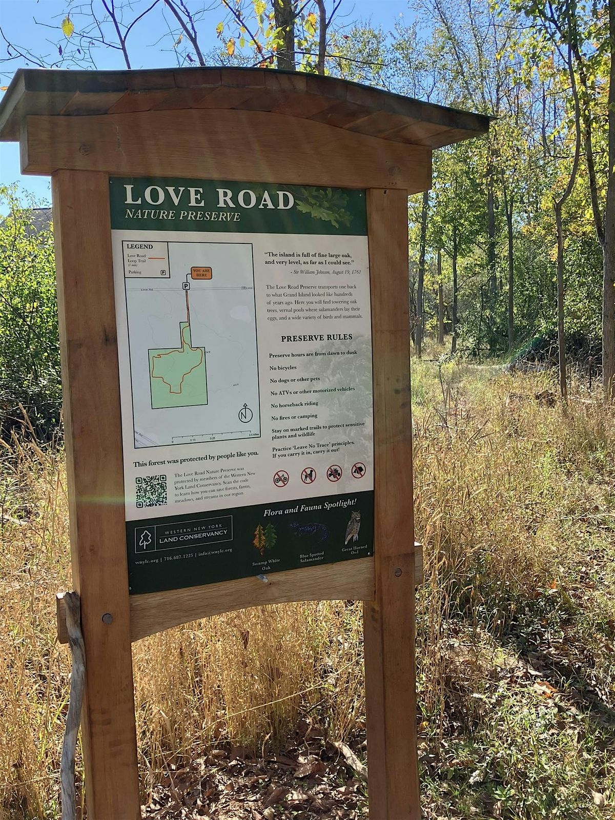 Love Rd. Nature Preserve Walk