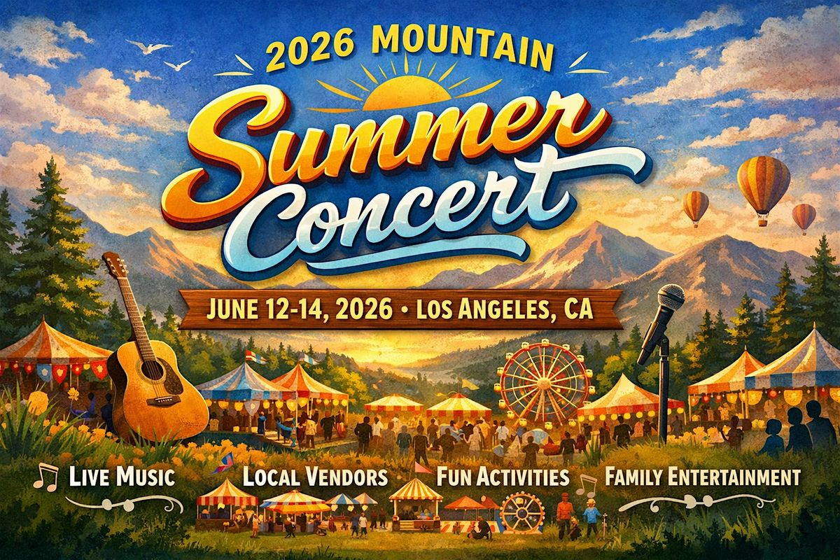 Events 1005 2026 Mountain Summer Concert at 1005 Mateo St, Los Angeles on 12th June ...