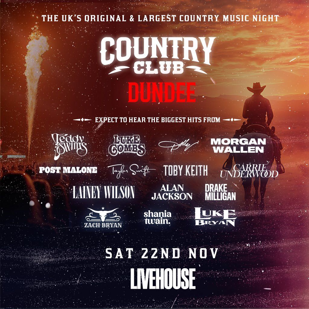 Country Club - Indoor Country Music Festival - Dundee