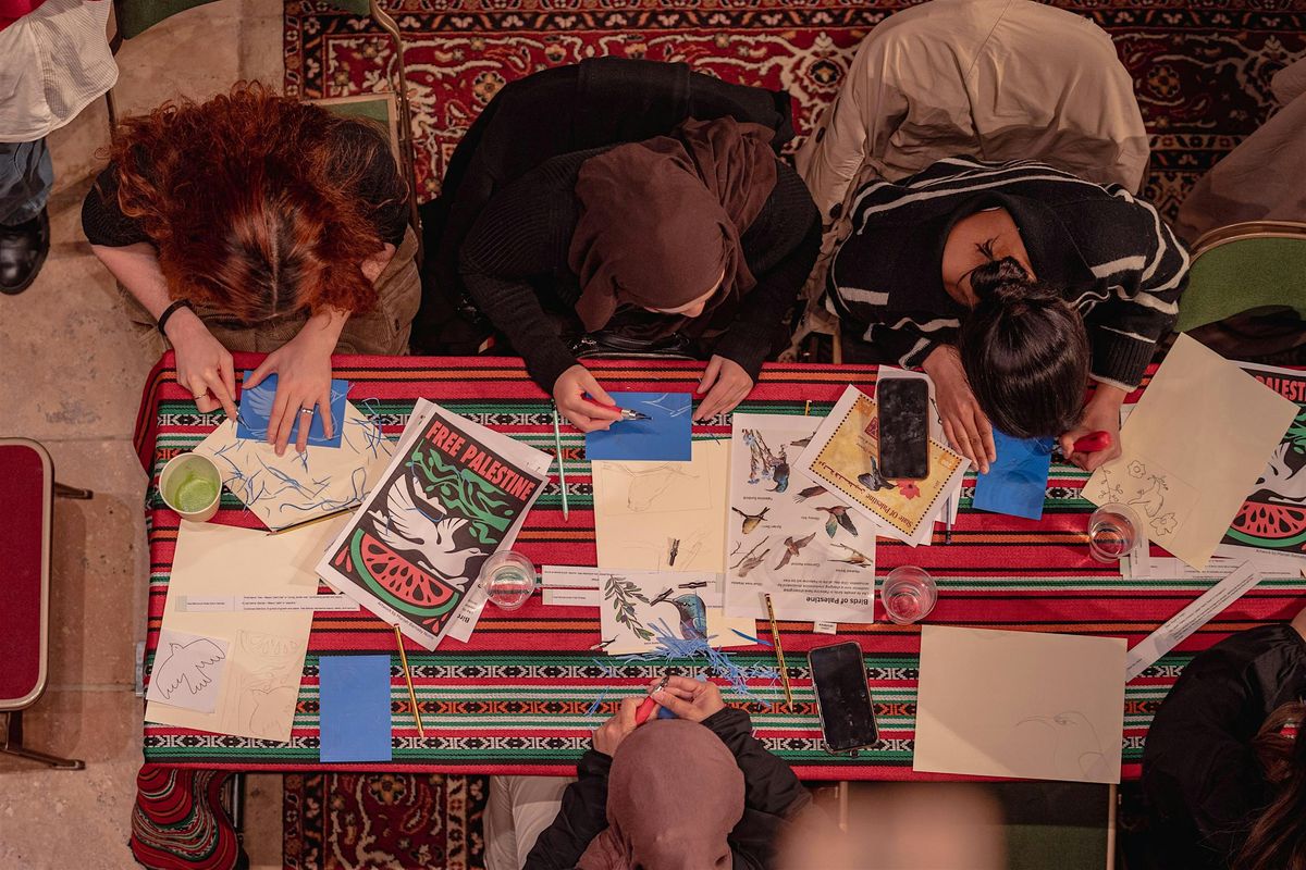 Birds of Gaza - Lino Print Workshop