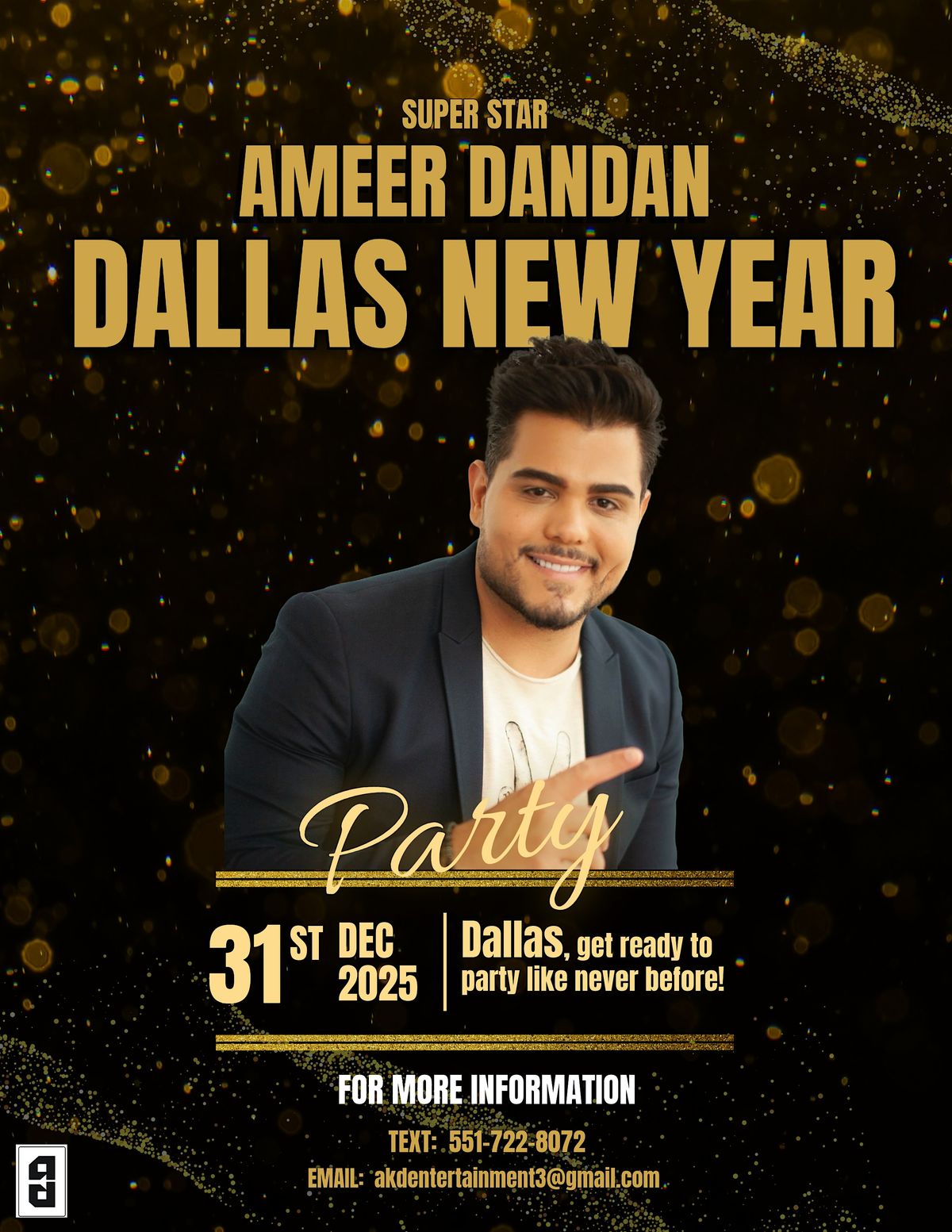 Ameer Dandan Dallas New Year Party