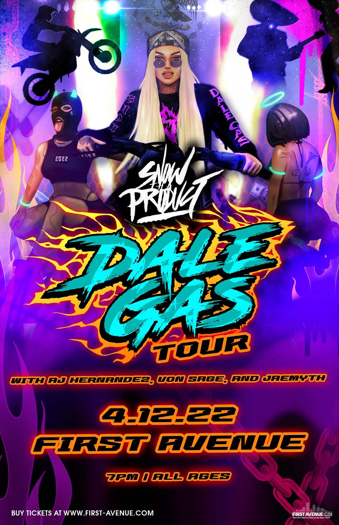 Snow Tha Product at Riverside Municipal Auditorium