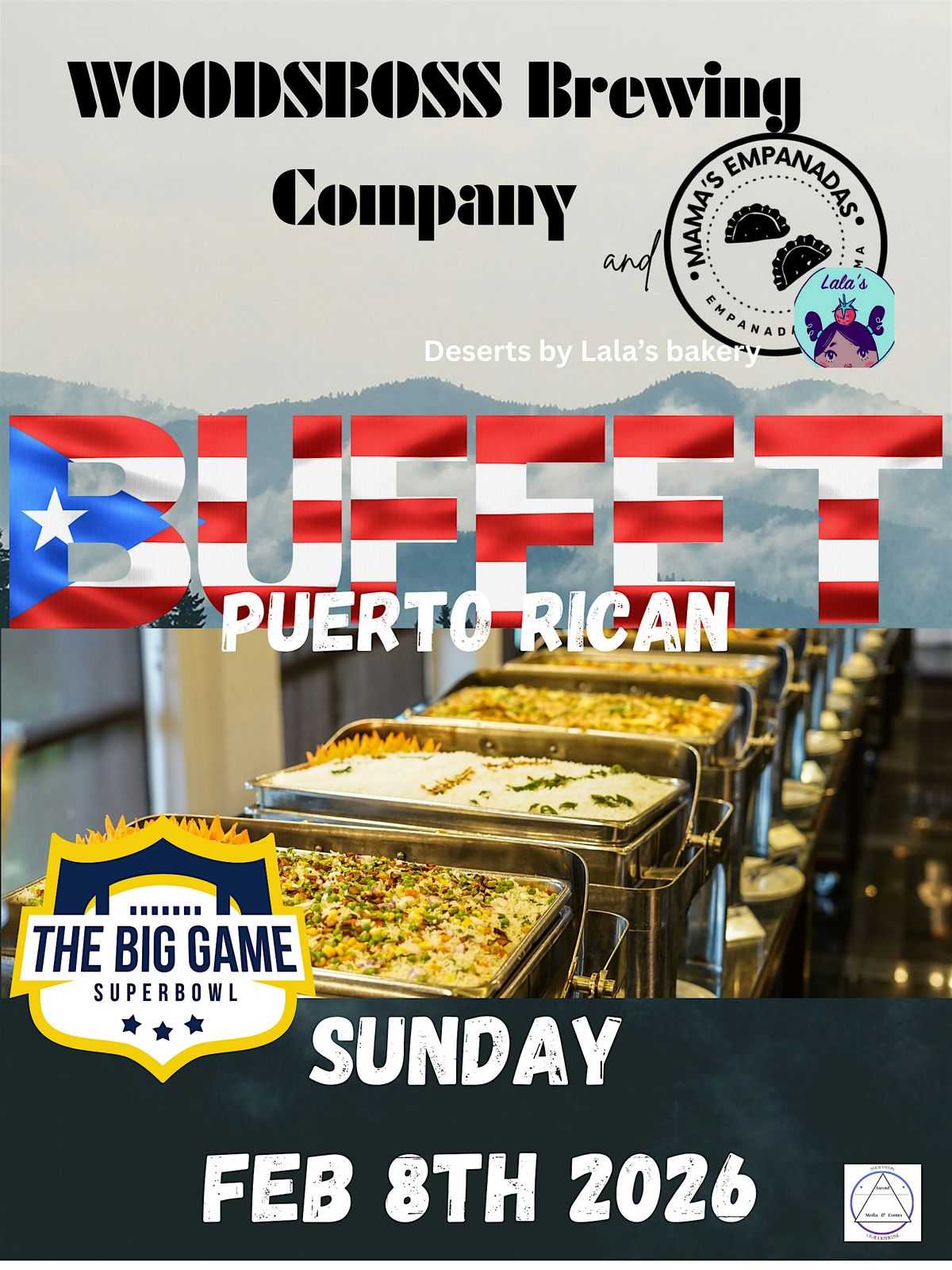 Puerto Rican Buffet Fiesta Kick Off