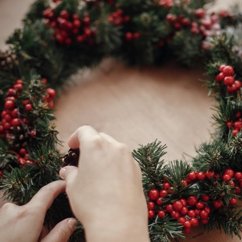 Festive Wreath Making Workshop at The Waterfront Southport Hotel