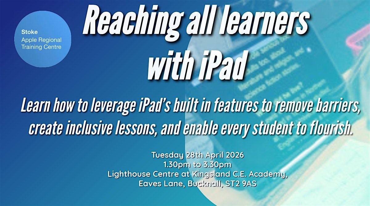 Reaching All Learners with iPad