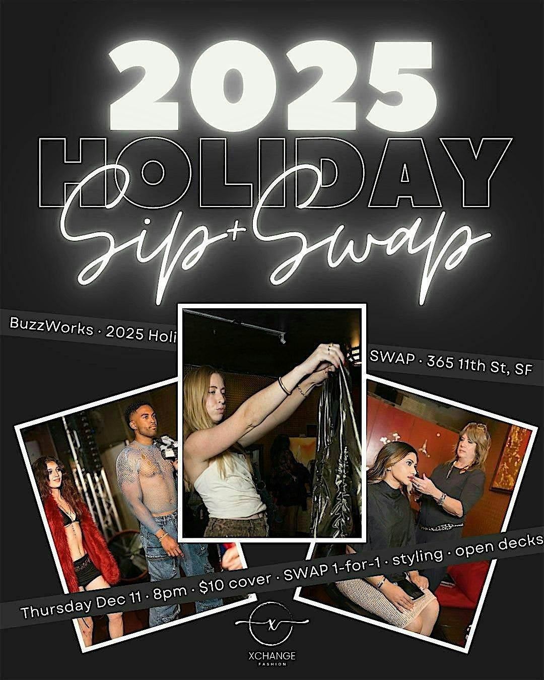 Xchange Holiday: Sip + Swap