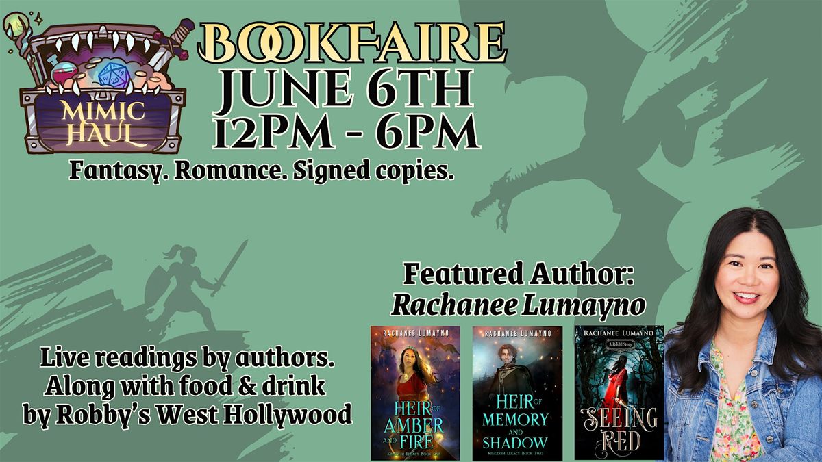 Mimic Haul: Bookfaire @ Robby's West Hollywood