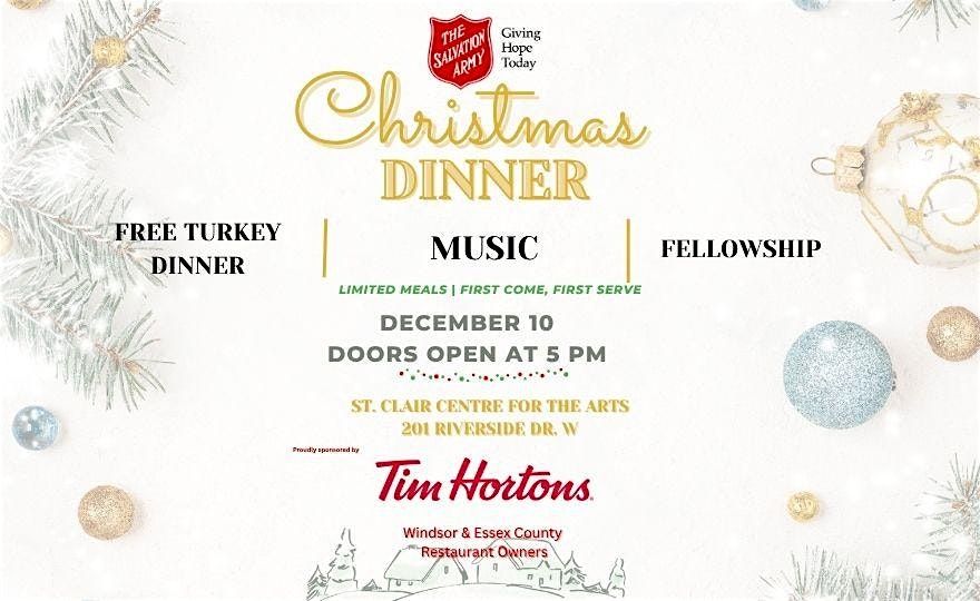 The Salvation Army Christmas Community Dinner 2025