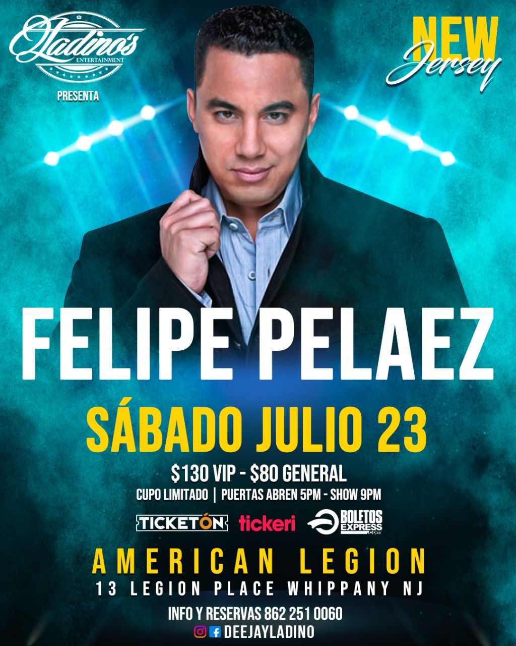 Felipe Pelaez at V Live Chicago