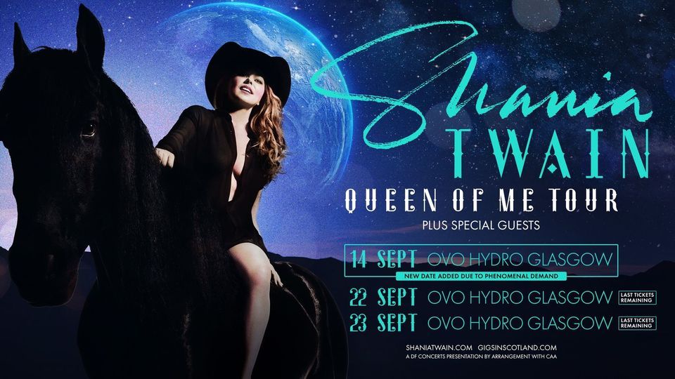 Shania Twain: Queen of Me Tour | OVO Hydro, Glasgow