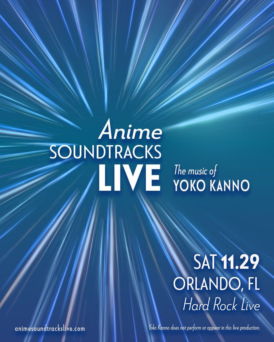 Anime Soundtracks Live: The Music of Yoko Kanno
