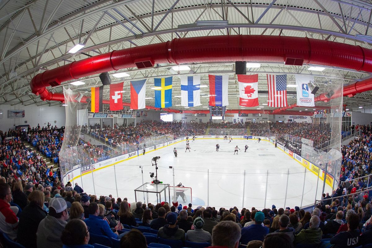Green Bay Gamblers at US National Under 18 Hockey Team