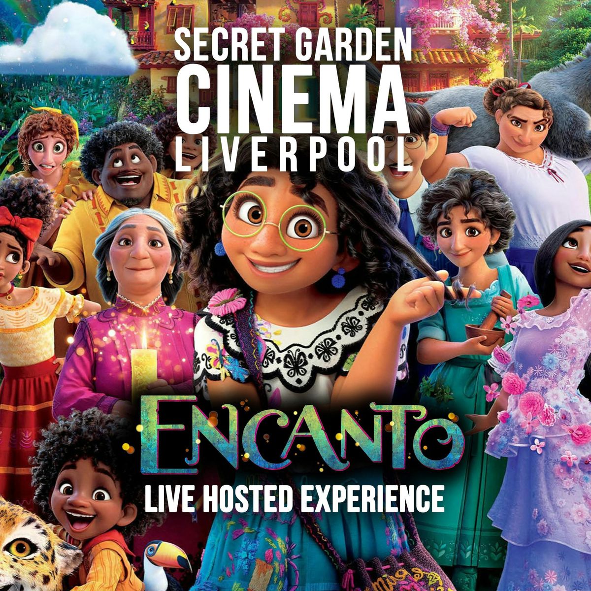 \ud83c\udf3a\u2728 Secret Garden Cinema \u2013 Encanto Live Hosted Experience \u2728\ud83c\udf3a
