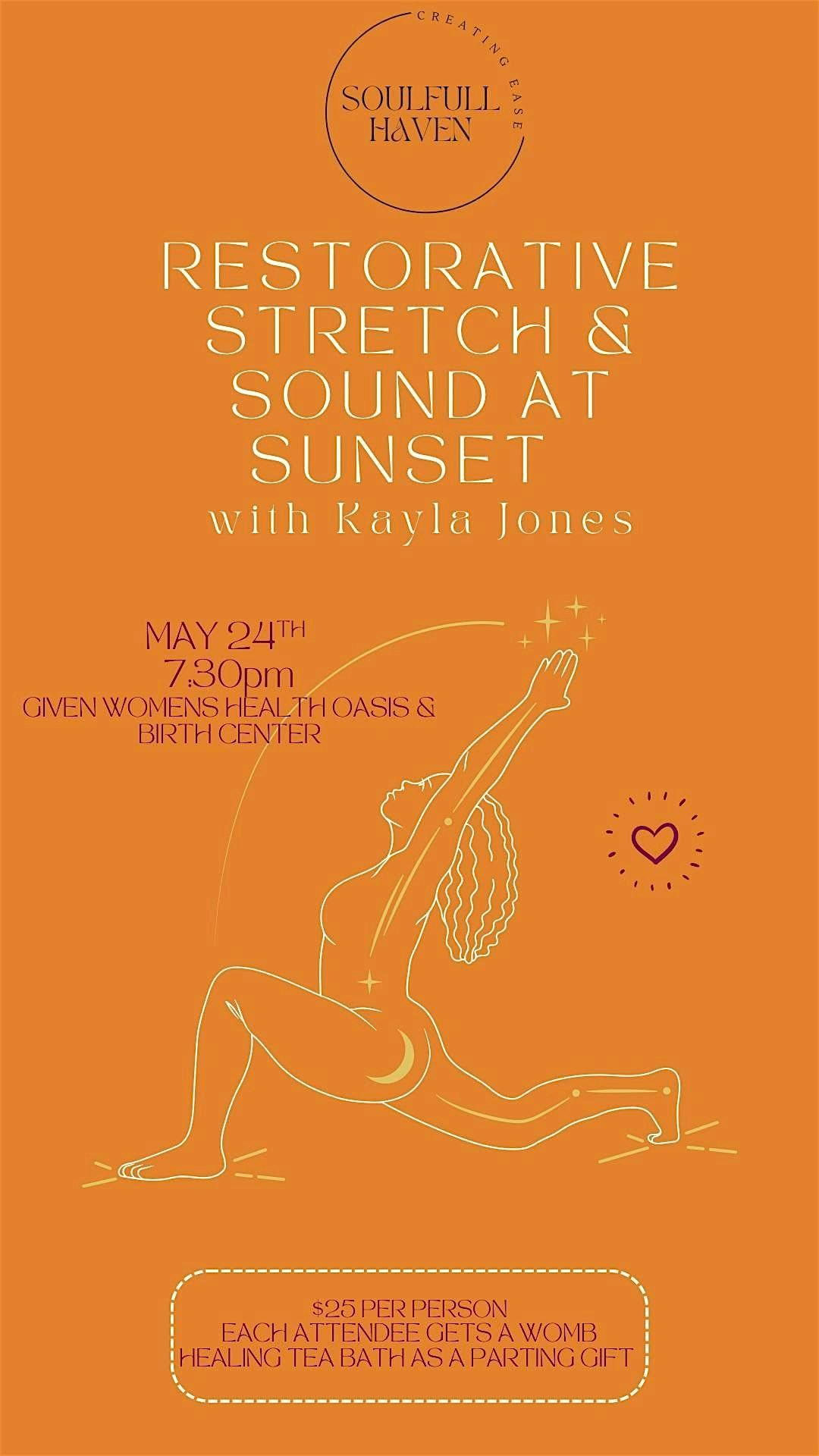 Restorative Stretch Flow and Sound Bath